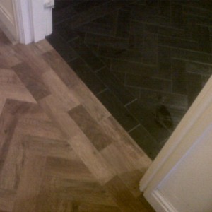 kd herringbone, auburn and black oak