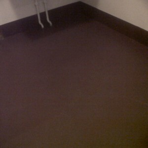 harvey Maria plum with the tile also cut as a 100mm skirting.