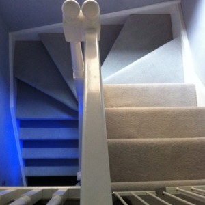 First turn stair fitted during 2nd year of my apprenticeship.