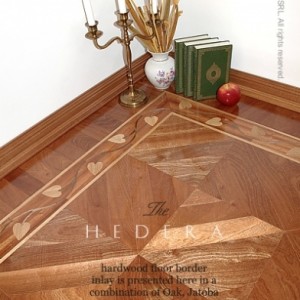 The HEDERA parquet border inlay - The Marqueteria Collection by Pavex Parquet.