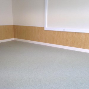 poly xl fitted to walls and welded joins internals and externals