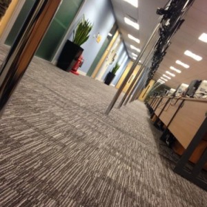 miliken carpet tiles with foam underlay 2500 sqm take up and lay while office is still working so we have to lay while desks and ppl are still there