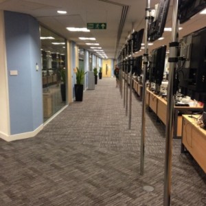miliken carpet tiles with foam underlay 2500 sqm take up and lay while office is still working so we have to lay while desks and ppl are still there