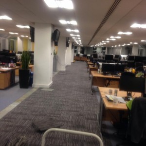 miliken carpet tiles with foam underlay 2500 sqm take up and lay while office is still working so we have to lay while desks and ppl are still there
