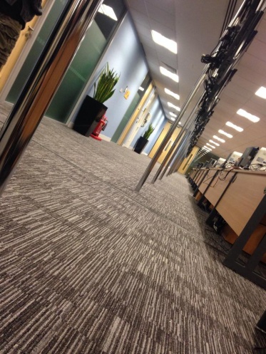 miliken carpet tiles with foam underlay 2500 sqm take up and lay while office is still working so we have to lay while desks and ppl are still there